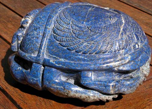 Lapis Lazuli SCARAB